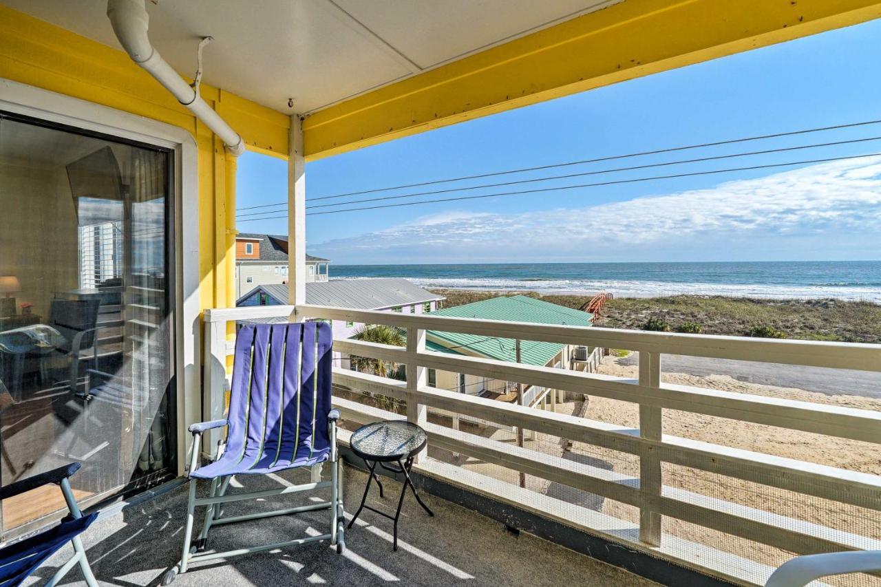 Breezy Beach Retreat With 180-Degree Ocean Views! Apartment Каролина Бийч Екстериор снимка