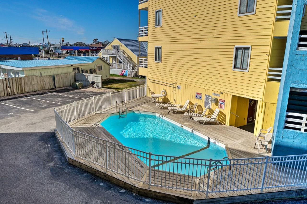 Breezy Beach Retreat With 180-Degree Ocean Views! Apartment Каролина Бийч Екстериор снимка